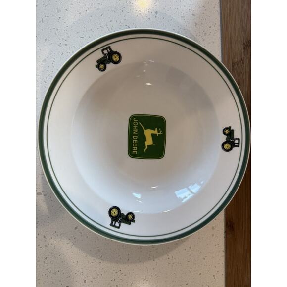 John Deere Cereal Soup Bowls Gibson Tractor Set Of‎ 3 - Picture 1 of 6